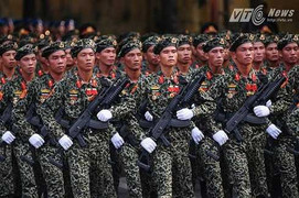 Cận cảnh lực lượng đổ bộ đường không trong Lễ diễu binh mừng Quốc khánh