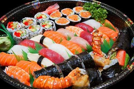 Nhiều thực phẩm tươi sống đến từ Nhật Bản