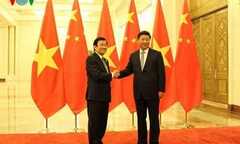 Việt-Trung cùng nhau duy trì hòa bình, ổn định ở Biển Đông