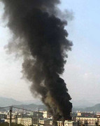 Thêm vụ nổ nhà máy hóa chất Trung Quốc