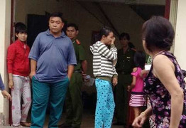 Gia đình kẻ dìm bé 13 ngày tuổi vào bể nước bị bắn hạ 'quậy' công an