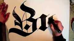 Video: Kinh ngạc với nghệ thuật vẽ chữ Calligraphy đỉnh cao