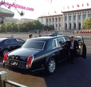 Cửa nóc đặc biệt xe Hồng Kỳ chở chủ tịch Trung Quốc trong lễ duyệt binh 3/9