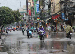 Ảnh hưởng không khí lạnh, Bắc Bộ có mưa rào và dông