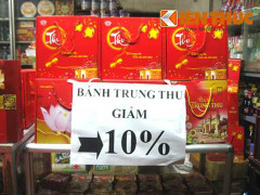 Thảm cảnh bánh Trung thu Hà Nội giảm giá bán tháo vì ế