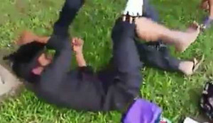 No đòn vì giả vờ hoại tử chân xin tiền ở Hà Nội