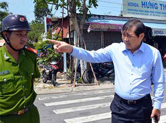 Xe tải cán chết người, Chủ tịch Đà Nẵng đích thân kiểm tra hiện trường