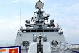 Chiến hạm tàng hình hiện đại nhất Ấn Độ ở Đà Nẵng mạnh cỡ nào?