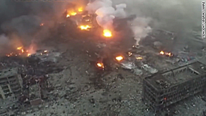 Thêm vụ nổ nhà máy hóa chất ở Trung Quốc