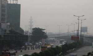 'Mù khô' xuất hiện dày đặc tại TP.HCM