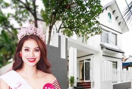 Phạm Hương 'mờ tịt' về ngôi nhà tiền tỷ của gia đình