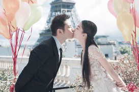 Ảnh cưới ngọt ngào của Huỳnh Hiểu Minh và Angelababy