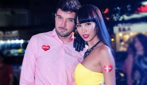 Hà Anh gợi cảm với trang phục táo bạo, tình tứ bên bạn trai