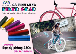 Xe đạp fixed gear chính hãng lên ngôi