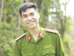 Nam sinh điển trai, tài năng trường Học viện Cảnh sát