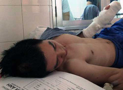 4 tên ‘côn đồ đất Cảng' bịt mặt, truy sát một nam thanh niên