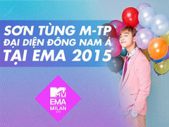 Sơn Tùng thua đại diện Trung Quốc tại MTV EMA