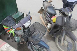 CSGT Hà Nội thu giữ hàng loạt xe máy tự chế lộng hành trên phố