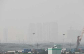 Bụi trong không khí ở TP.HCM đang đạt mức báo động