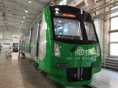 Ngày mai, trưng bày tàu mẫu tuyến đường sắt Cát Linh - Hà Đông