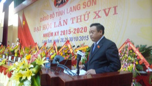 Ông Trần Sỹ Thanh làm Bí thư tỉnh ủy Lạng Sơn