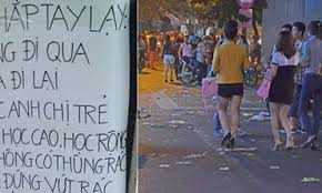 Người Việt đến bao giờ thôi vứt rác bừa bãi?