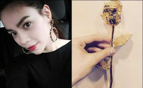 Hà Hồ khoe hoa hồng vàng khối 200 triệu khi Cường Đô la có tin đồn hẹn hò