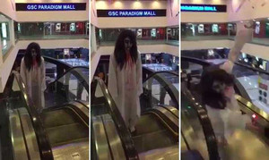 Clip: ‘Ma’ gặp tai nạn bẽ bàng trong ngày Halloween