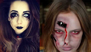 Ý tưởng trang điểm Halloween từ các ngôi sao