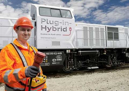 Audi phát triển đầu máy xe lửa hybrid sức kéo 1.000 mã lực