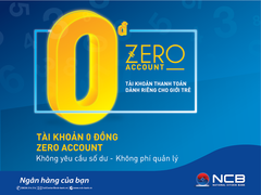 Rút tiền, thanh toán miễn phí với thẻ Zero Account