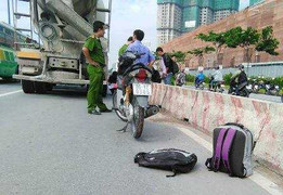 Va chạm với xe bồn, 2 nữ sinh viên chết thảm