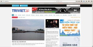 Tạm dừng hoạt động trang tin Trí Việt 24h