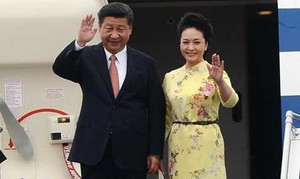 Chủ tịch Trung Quốc Tập Cận Bình đến Hà Nội, những hình ảnh đầu tiên