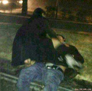 Say rượu chặn đường đánh người dân, cứa cổ công an