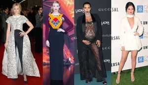 Bà bầu Kim Kardashian tự tin đọ dáng cùng Selena Gomez