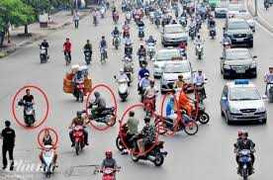 Khi người tham gia giao thông xem thường pháp luật