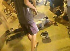 Taxi đâm liên hoàn: Tài xế nhảy cầu giờ ra sao?