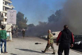 Video: Rocket nã trúng thành trì Tổng thống Syria, 23 người chết