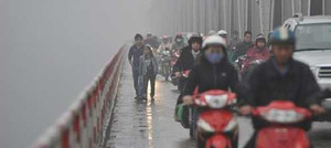 Chiều nay, không khí lạnh đổ bộ xuống miền Bắc