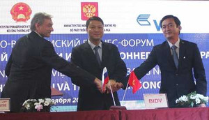 BIDV tổ chức thành công diễn đàn doanh nghiệp Việt Nam- Liên bang Nga