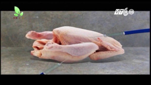 Video: Vạch trần các thủ đoạn 'phù phép' cho thịt gà, bò tươi ngon