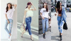 Bùng nổ xu hướng quần ngắn trên mắt cá chân