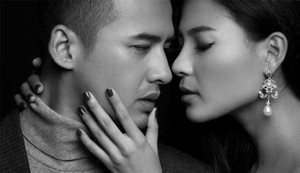 Lương Thế Thành-Thúy Diễm lãng mạn với ảnh cưới đen trắng