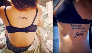 Trào lưu xăm theo trích dẫn ý nghĩa từ các tác phẩm văn học