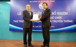 Bộ Thông tin & Truyền thông có Thứ trưởng mới