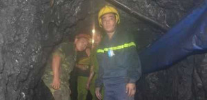 Sập hầm than ở Hòa Bình: Đang tiến sát các nạn nhân