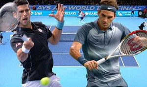 Xem tennis trực tiếp Federer vs Djokovic