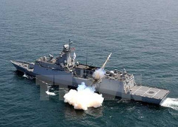 Hàn Quốc diễn tập bắn đạn thật trên biển Hoàng Hải