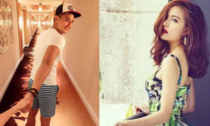 Hoàng Thùy Linh đang hẹn hò siêu mẫu Vĩnh Thụy?